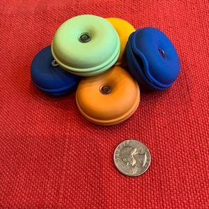 Five mini cable turtles